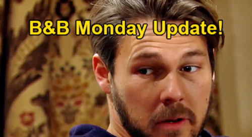 The Bold and the Beautiful Spoilers Update: Monday, April 12 – Guilty Liam to Face Hope – Thomas Desperate for Vinny Answers