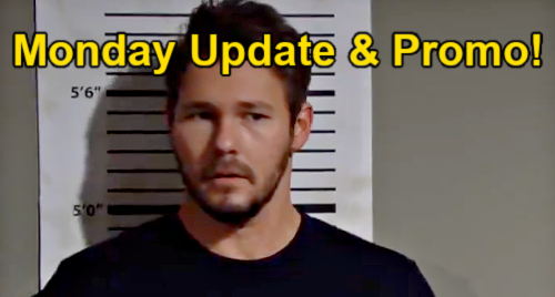 The Bold and the Beautiful Spoilers Update: Monday, May 31 – Liam’s Police Station Trip & Arrest – Steffy Learns Boy or Girl