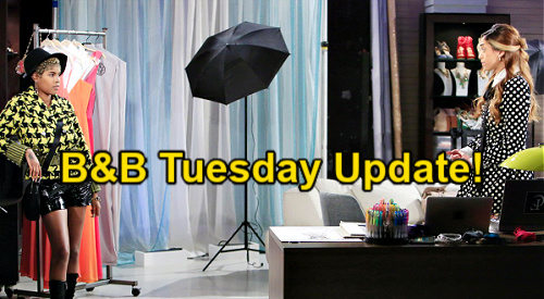 The Bold and the Beautiful Spoilers Update: Tuesday, January 12 – Hope & Finn Face Steffy Pregnancy – Zoe & Paris’ Feud Explodes