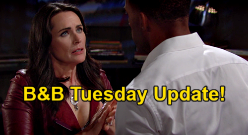 The Bold and the Beautiful Spoilers Update: Tuesday, May 11 – Zoe’s Humiliating Heartbreak – Quinn Freaks Over Close Call