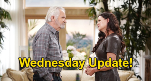 The Bold and the Beautiful Spoilers: Wednesday, September 22 Update – Eric Hides Quinn’s Other Man – Justin Uses Bill Spy Skills