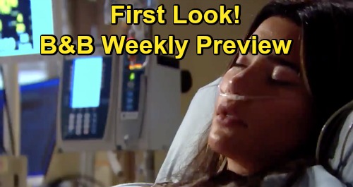 The Bold and the Beautiful Spoilers: Week of July 20 Preview – Steffy's Crash & ER Emergency, Jacqueline MacInnes Wood Sneak Peek