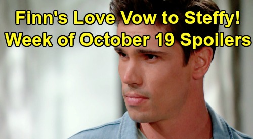 The Bold and the Beautiful Spoilers: Week of October 19 – Finn’s Swoon-worthy Vow to Steffy, Love Grows – Hope Warns Liam Off Ex