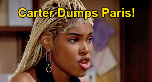 The Bold and the Beautiful Spoilers: Carter Dumps Paris at the Altar – Bride Outraged Over Quinn the Groom Stealer