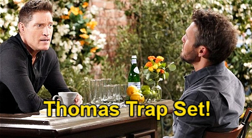 The Bold and the Beautiful Spoilers: Deacon & Liam Set Up Thomas Trap – Hope’s Lead Designer Headed for Downfall?