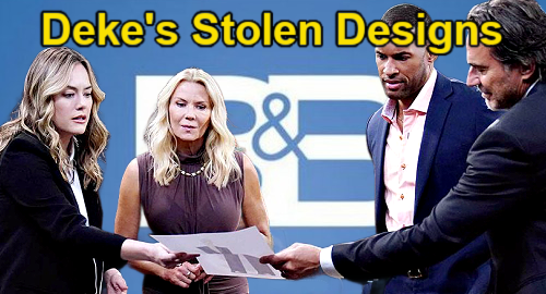 The Bold and the Beautiful Spoilers: Deke’s Stolen Designs, Hope For the Future PR Scandal