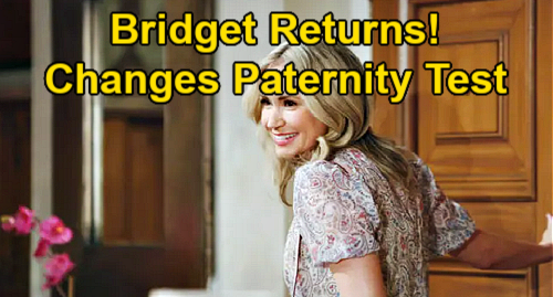 The Bold and the Beautiful Spoilers: Dr. Bridget Forrester Returns – Changes Paternity Test So Liam’s NOT The Father?