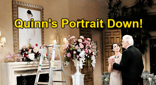 The Bold and the Beautiful Spoilers: Eric Tears Down Quinn’s Portrait, Gives It to Carter – Erases Last Trace of Wife
