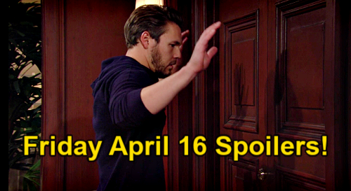 The Bold and the Beautiful Spoilers: Friday, April 16 – Liam’s Arrest False Alarm – Eric Admits Marriage Dying