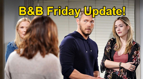 The Bold and the Beautiful Spoilers: Friday, April 22 Update – Taylor Shuts Up Brooke & Hope - Steffy Digs Deeper for Memories