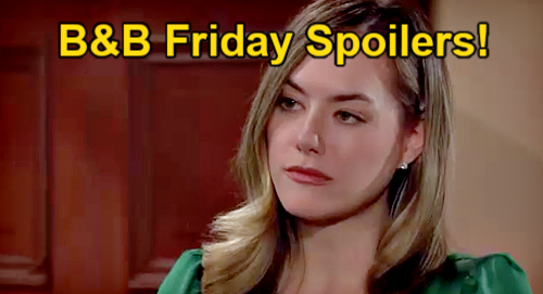 The Bold and the Beautiful Spoilers: Friday, April 7 – Taylor Rejects Thomas’ Brooke Prediction – Hope Tries to Make Up