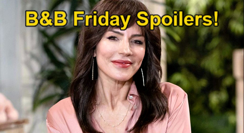 The Bold and the Beautiful Spoilers: Friday, December 10 – Krista Allen Debuts as Taylor Hayes Recast – Steffy Thrilled
