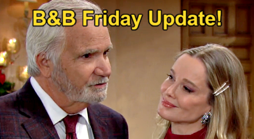 The Bold and the Beautiful Spoilers: Friday, December 23 Update – Liam Reveals Secret to Happiness – Eric & Douglas Team Up