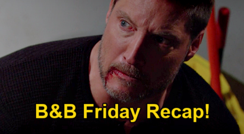 The Bold and the Beautiful Spoilers: Friday, February 11 Recap – Ridge Bloodies Deacon in Attack – Taylor Barges In On Brooke