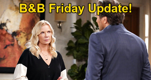 The Bold and the Beautiful Spoilers: Friday, February 11 Update – Ridge Hunts Down Deacon – Brooke Can’t Stop Vengeful Husband