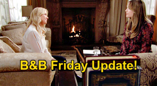 The Bold and the Beautiful Spoilers: Friday, January 21 Update – Brooke Stuns Hope – Taylor Welcomes Ridge’s Embrace