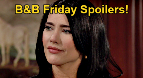 The Bold and the Beautiful Spoilers: Friday, March 29 – Steffy Rubs Salt in Hope’s Wounds – Luna Gets an Offer