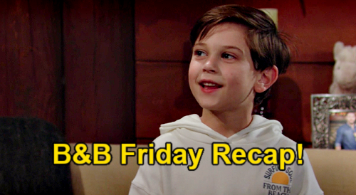 The Bold and the Beautiful Spoilers: Friday, May 28 Recap – Douglas’ Heartbreaking Request for Liam – Brooke Trusts Thomas