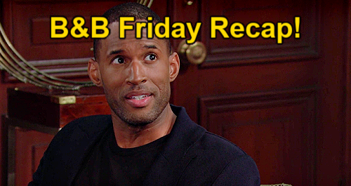 The Bold and the Beautiful Spoilers: Friday, November 19 Recap – Carter Warns Zende About Thomas - Finn Snaps at Jack