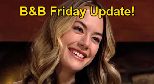The Bold and the Beautiful Spoilers: Friday, October 1 Update – Finn Reveals Sheila & Steffy Crisis to Hope