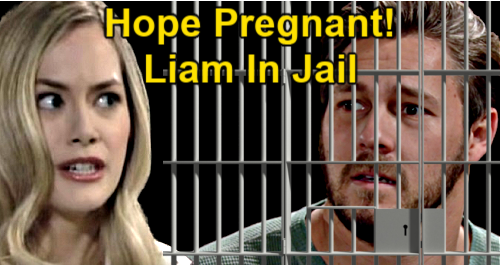 The Bold and the Beautiful Spoilers: Hope Learns She’s Pregnant as Liam's Carted Off to Jail?