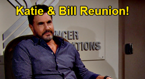 The Bold and the Beautiful Spoilers: Katie’s Shocking Reunion – New-and-Improved Bill Rewarded for Transformation?