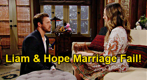 The Bold and the Beautiful Spoilers: Liam & Hope Marriage Fails After Steffy’s Child Revealed as Finn’s?