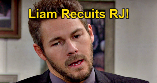 The Bold and the Beautiful Spoilers: Liam Recruits RJ to Spy on Hope & Thomas?