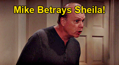 The Bold and the Beautiful Spoilers: Mike’s Betrays Sheila For Finn – Partner in Crime Insists Time to Face the Cops