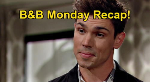 The Bold and the Beautiful Spoilers: Monday, February 8 Recap - Finn Showers Steffy With Love - Liam & Hope Called to Hospital
