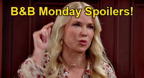 The Bold and the Beautiful Spoilers: Monday, June 5 – Brooke Unfriends Taylor as Claws Come Out – Hollis Questions Deacon