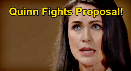 The Bold and the Beautiful Spoilers: Quinn Fights Carter’s Marriage Proposal – Frantic Plan to Stop Paris' Engagement Flops