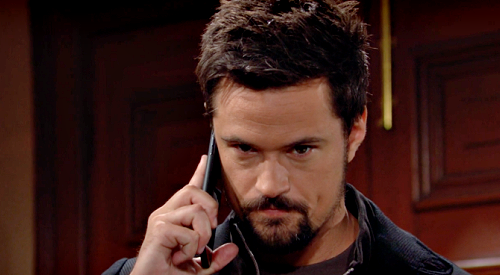 The Bold and the Beautiful Spoilers: Ridge & Carter Hear Too Much - Catch Thomas on Sheila Phone Call
