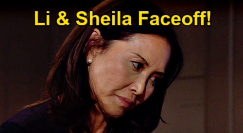 The Bold and the Beautiful Spoilers: Sheila Reacts to Li’s Furious Prison Visit – Finn’s Moms Fierce Faceoff