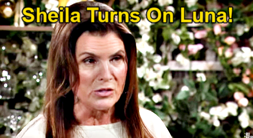 The Bold and the Beautiful Spoilers: Sheila Turns Against Luna After Losing Deacon?