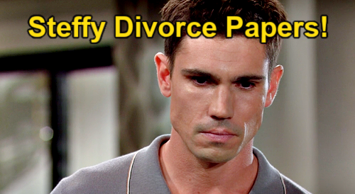 The Bold and the Beautiful Spoilers: Steffy Sends Divorce Papers – Finn ...