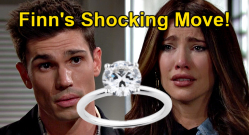 The Bold and the Beautiful Spoilers: Steffy’s Engagement Ring Drama – Finn’s Shocking Move Ahead of Mom’s Visit