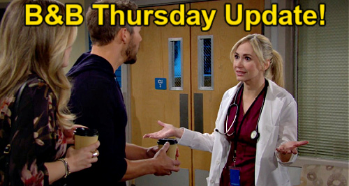 The Bold and the Beautiful Spoilers: Thursday, April 14 Update – Steffy Can’t Rat Sheila Out – Shooter Remains Mystery