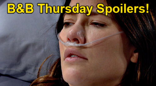 The Bold and the Beautiful Spoilers: Thursday, April 14 – Steffy Controls Sheila’s Fate – Liam Thrilled Over Ex Waking Up