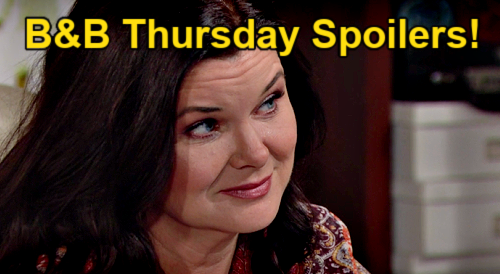 The Bold and the Beautiful Spoilers: Thursday, April 20 – Carter Asks If Katie Wants Bill Back – Deacon's New Sheila Plan