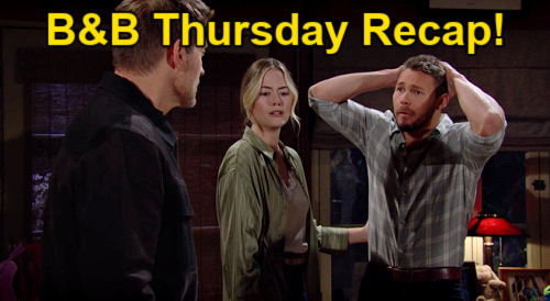 The Bold and the Beautiful Spoilers: Thursday, April 8 Recap – Liam Races to Hospital for Steffy – Sheila’s Accident Slipup