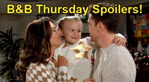 The Bold and the Beautiful Spoilers: Thursday, December 22 – Lonely Ridge Gets Eric’s Advice – Finn & Steffy’s Distraction