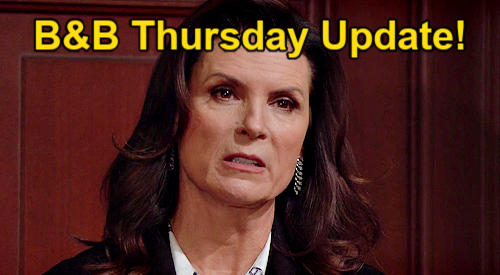 The Bold and the Beautiful Spoilers: Thursday, February 2 Update – Carter Attacks Sheila For Katie Threat – Finn & Steffy Sizzle