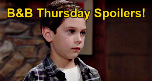 The Bold and the Beautiful Spoilers: Thursday, January 20 – Hope & Liam Suspect Deacon Was Santa – Douglas Cracks Kissing Case