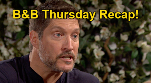 The Bold and the Beautiful Spoilers: Thursday, January 27 Recap – Liam Fears Deacon’s Endgame – Hope Warns Dad