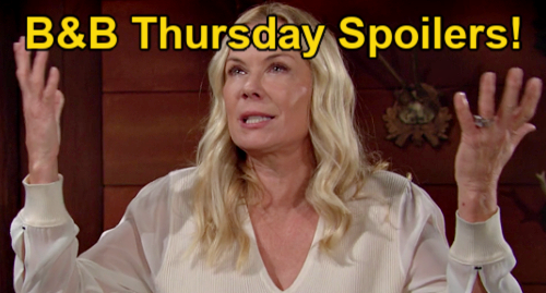 The Bold and the Beautiful Spoilers: Thursday, January 27 – Hope Picks Brooke’s Best Man – Deacon Suspects Sheila