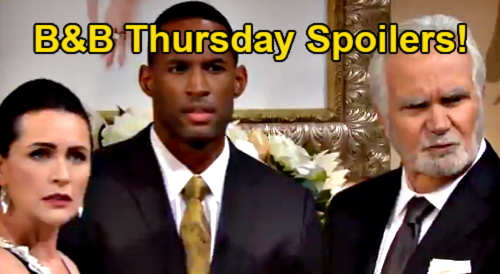 The Bold and the Beautiful Spoilers: Thursday, July 1 – Brooke Halts Vow Renewal – Quinn & Carter’s Panic Erupts