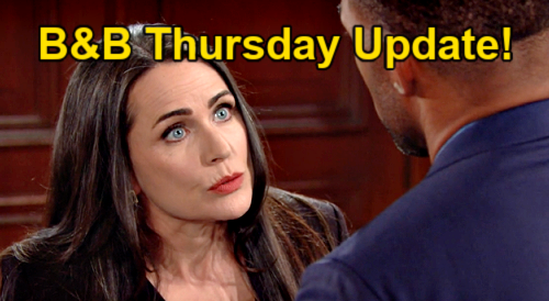 The Bold and the Beautiful Spoilers: Thursday, June 2 Update – Quinn Can’t Stop Carter’s Mistake – Ridge Ends Brooke & Taylor Fight