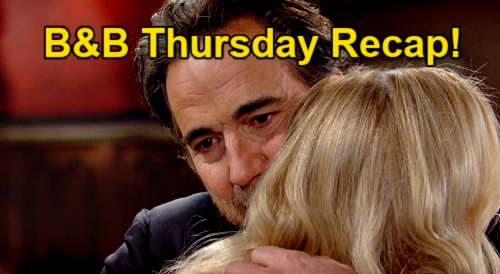 The Bold and the Beautiful Spoilers: Thursday, March 10 Recap – Brooke Grants Ridge Quick Divorce – Paris & Carter Declare Love