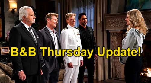 The Bold and the Beautiful Spoilers: Thursday, March 24 Update – Thorne & Nick Return for Brooke – Ridge’s Forever Love Promise